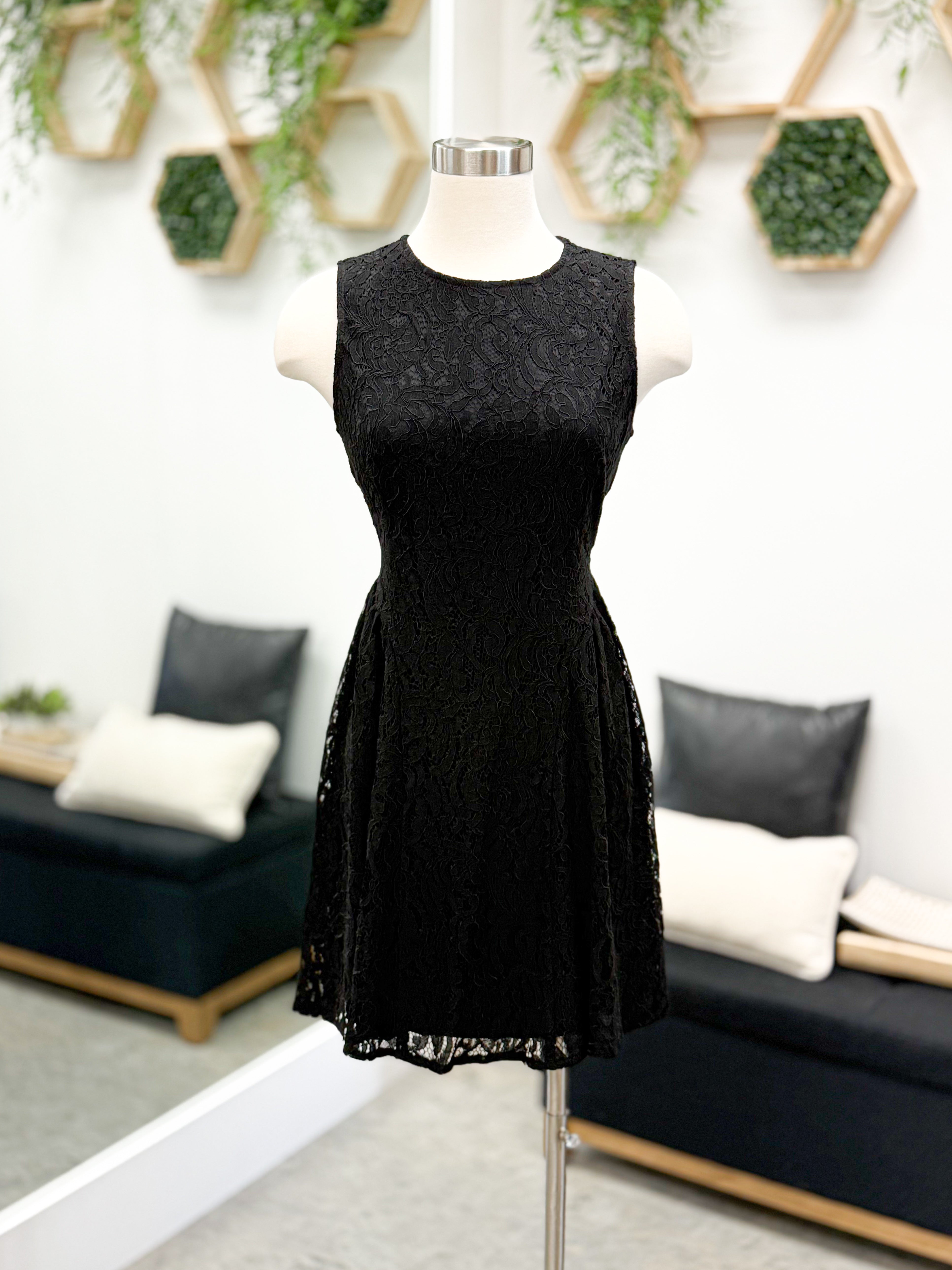 black dress near me Nox Anabel A1374 16 Sale The Outlet accentuating stretch fitted gown is designed with a daringly dipped open lace back Tierney Dress Jude Cloth in