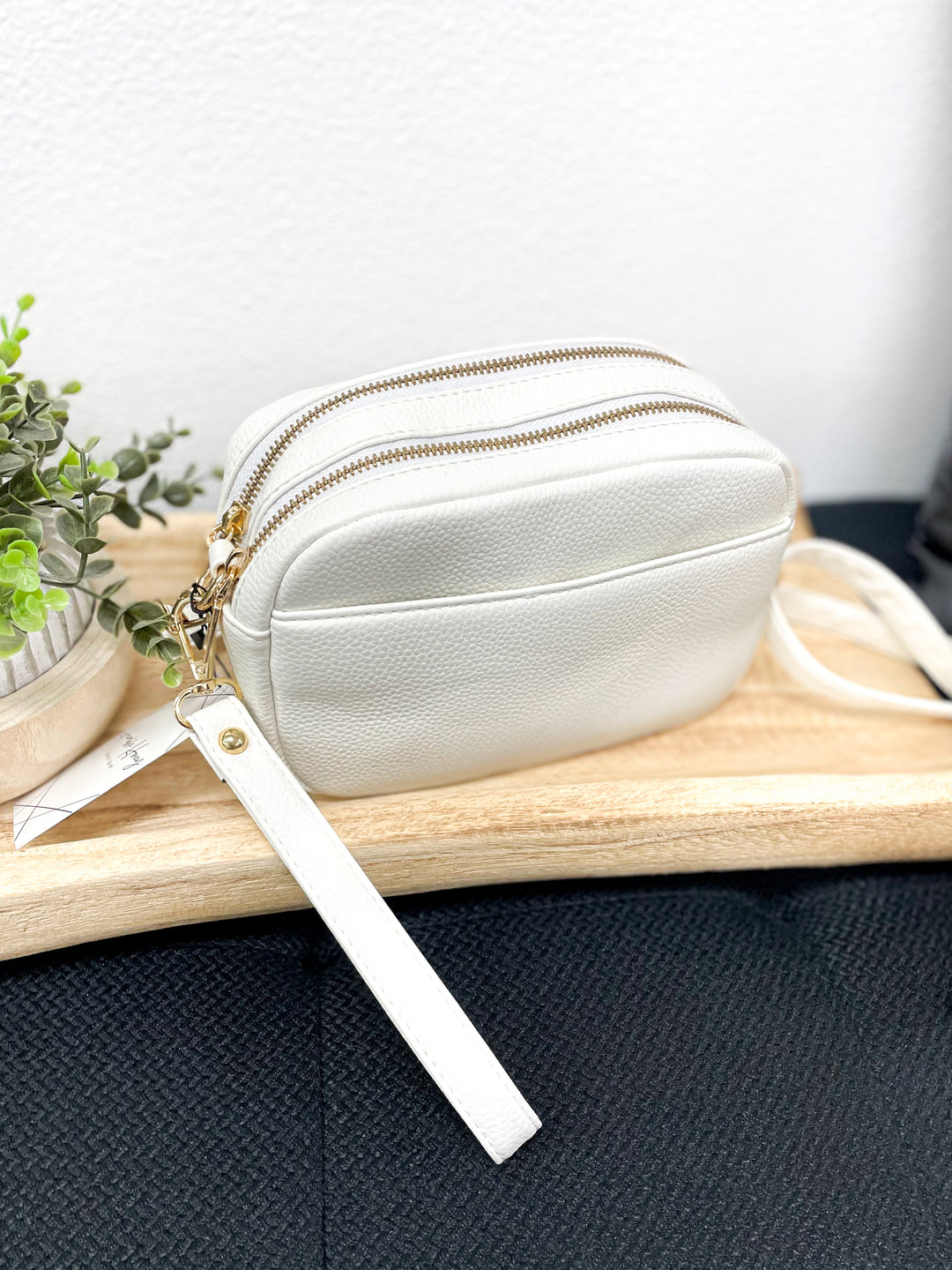 Annabelle Crossbody Bag (White)