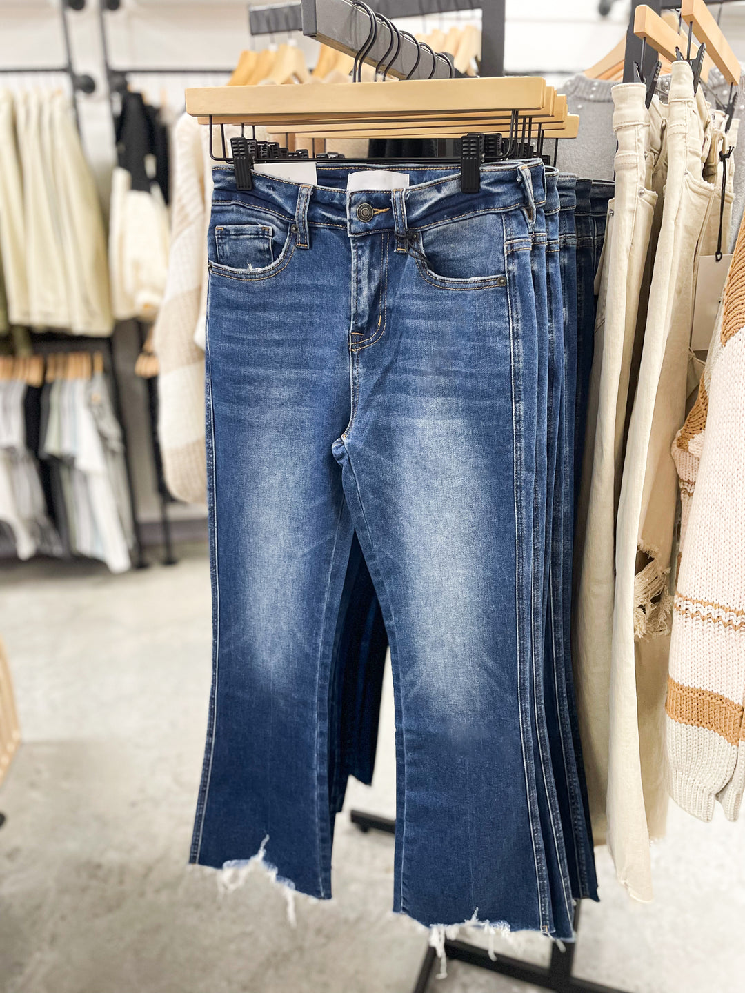Maddie Crop Flares