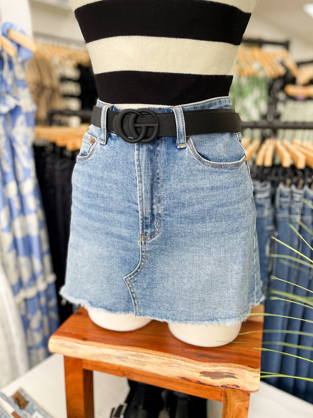 Zena Denim Skirt
