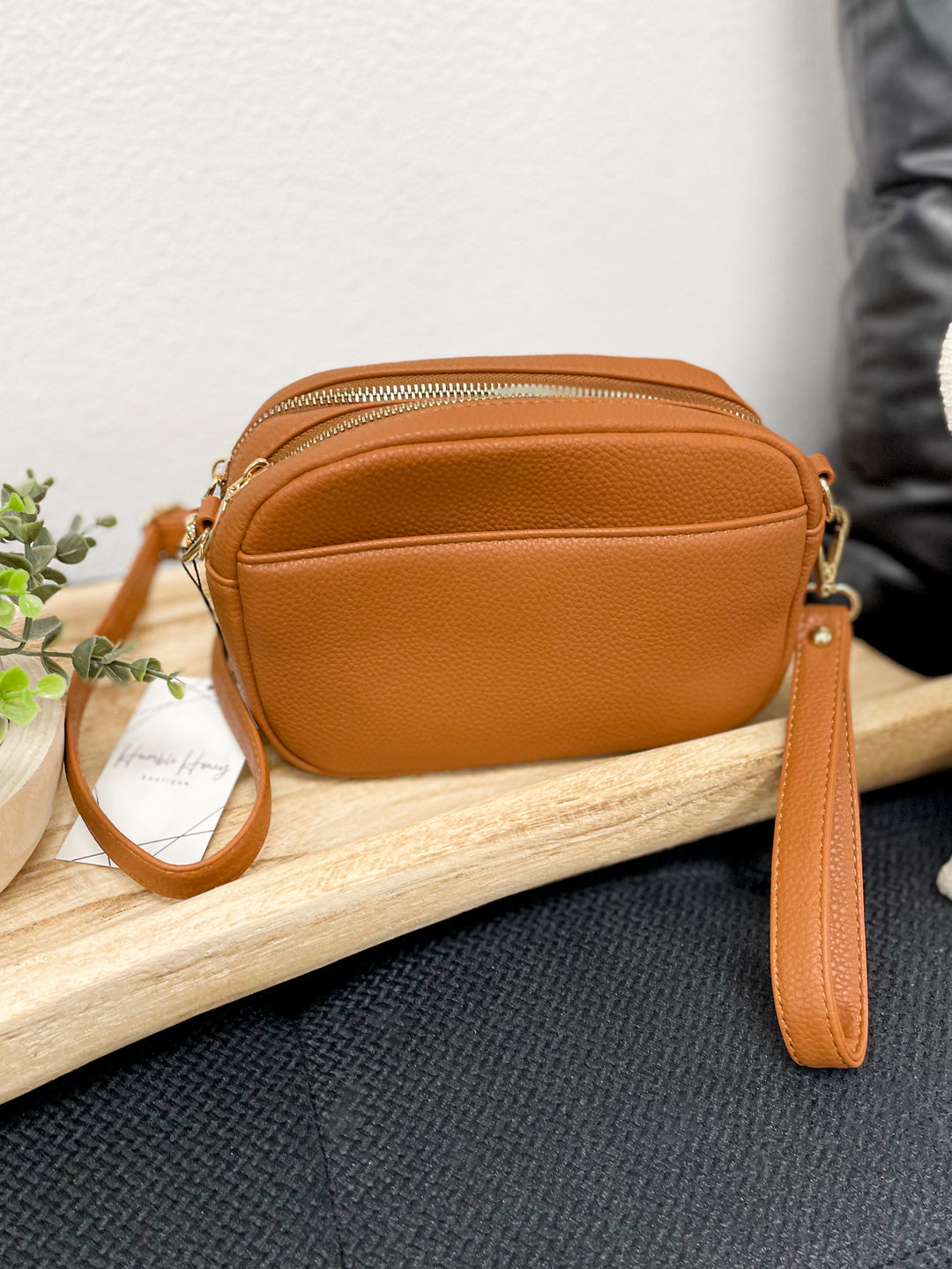Annabelle Crossbody Bag (Camel)