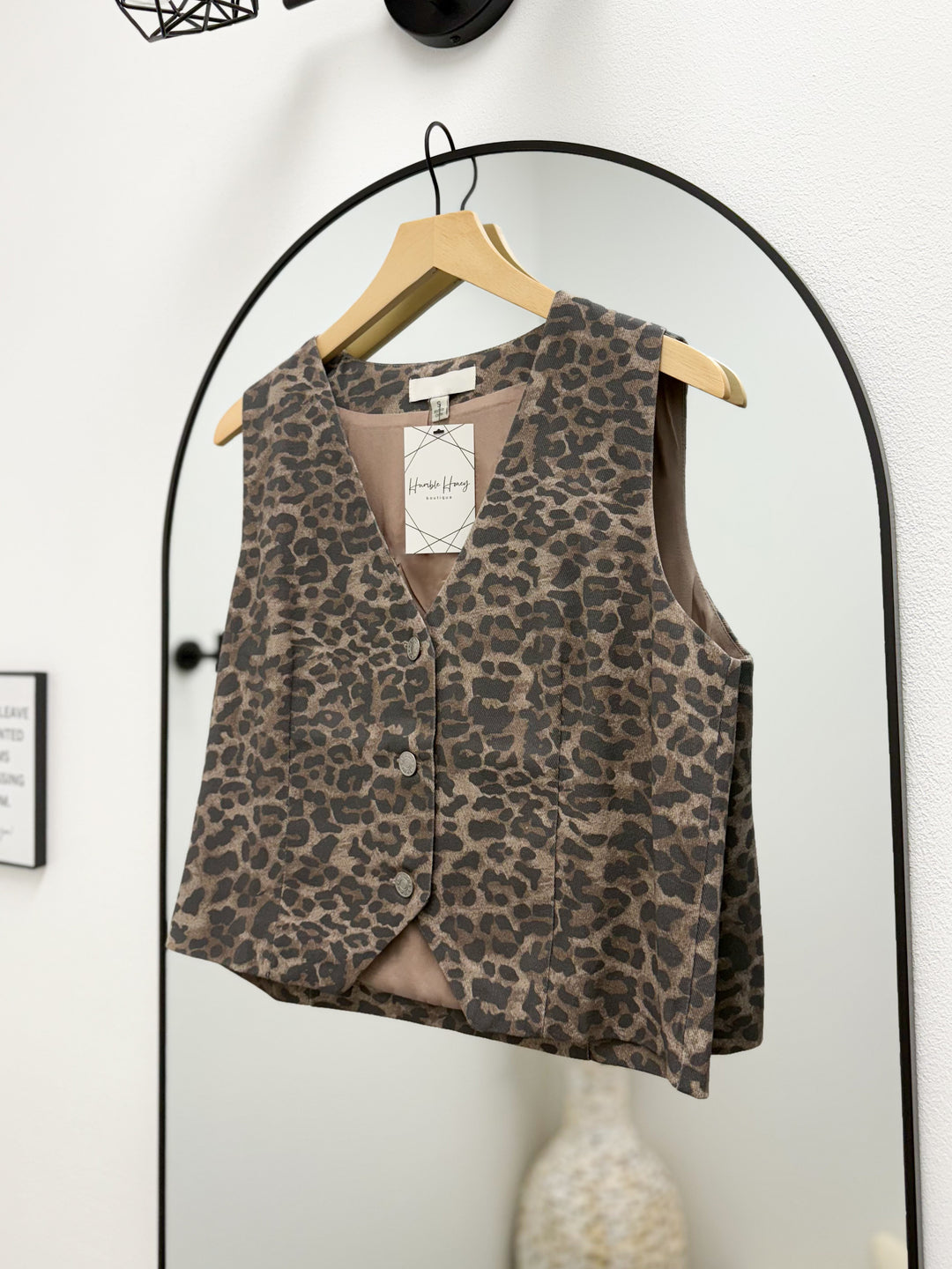 Wild & Free Vest (Leopard)