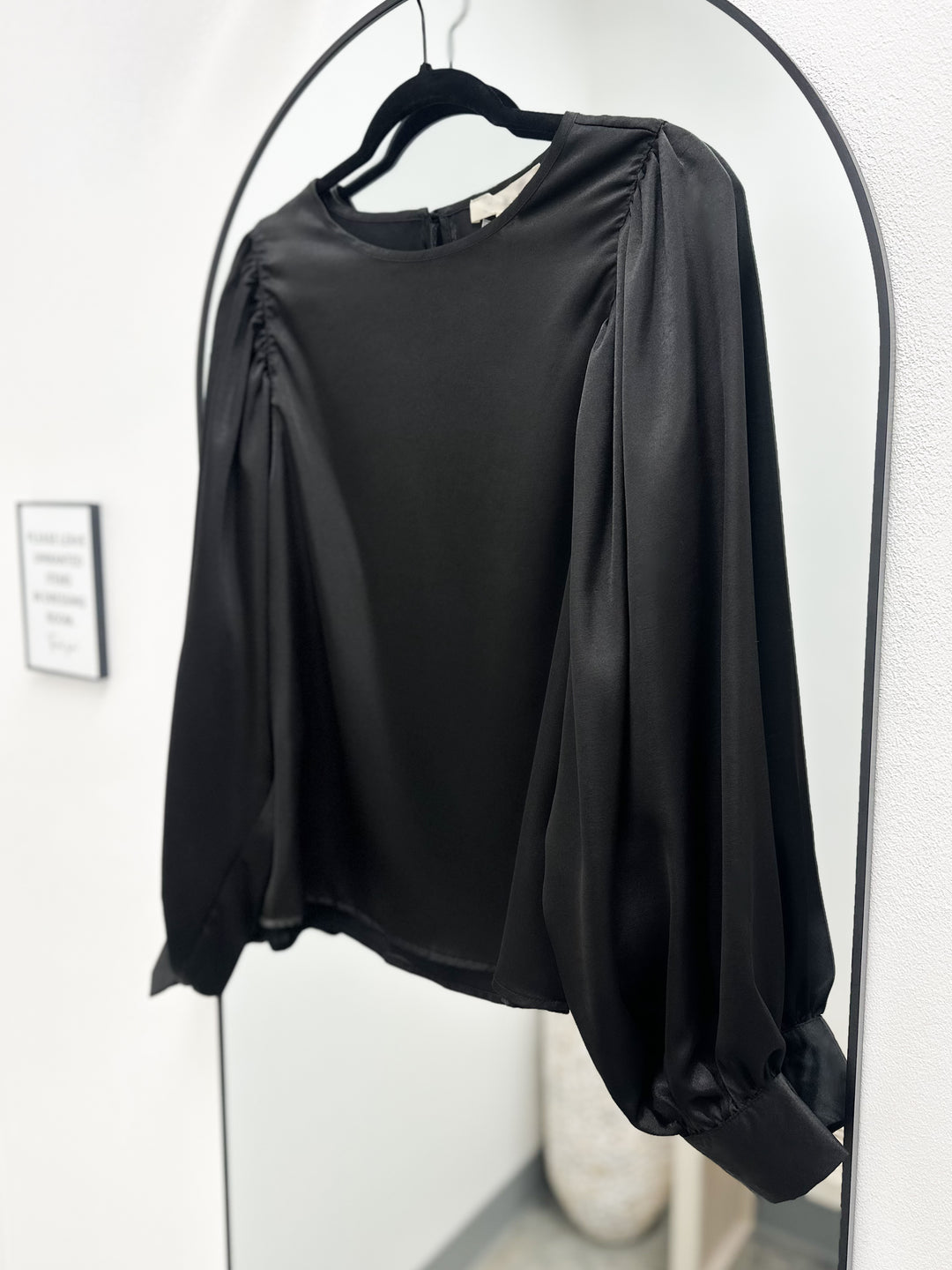Can't Believe It Top (Black)