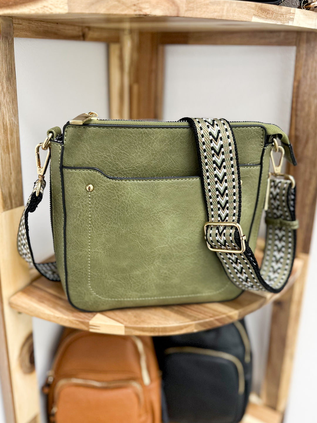 Ember Crossbody Bag (Olive)
