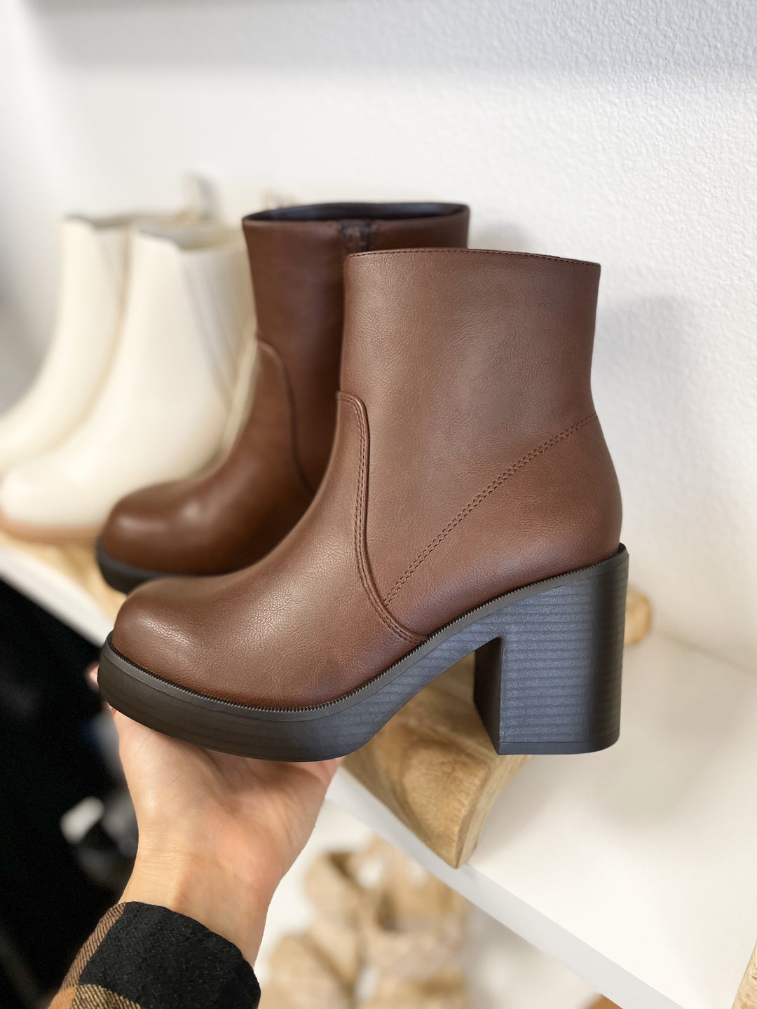 Bonnie Booties (Brown)