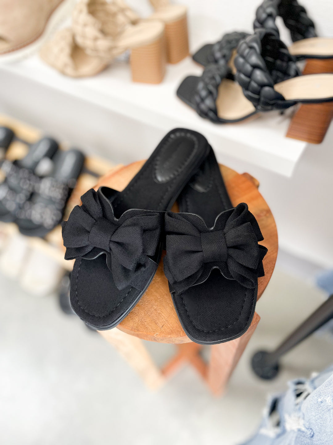 Sweet Soul Sandals (Black)
