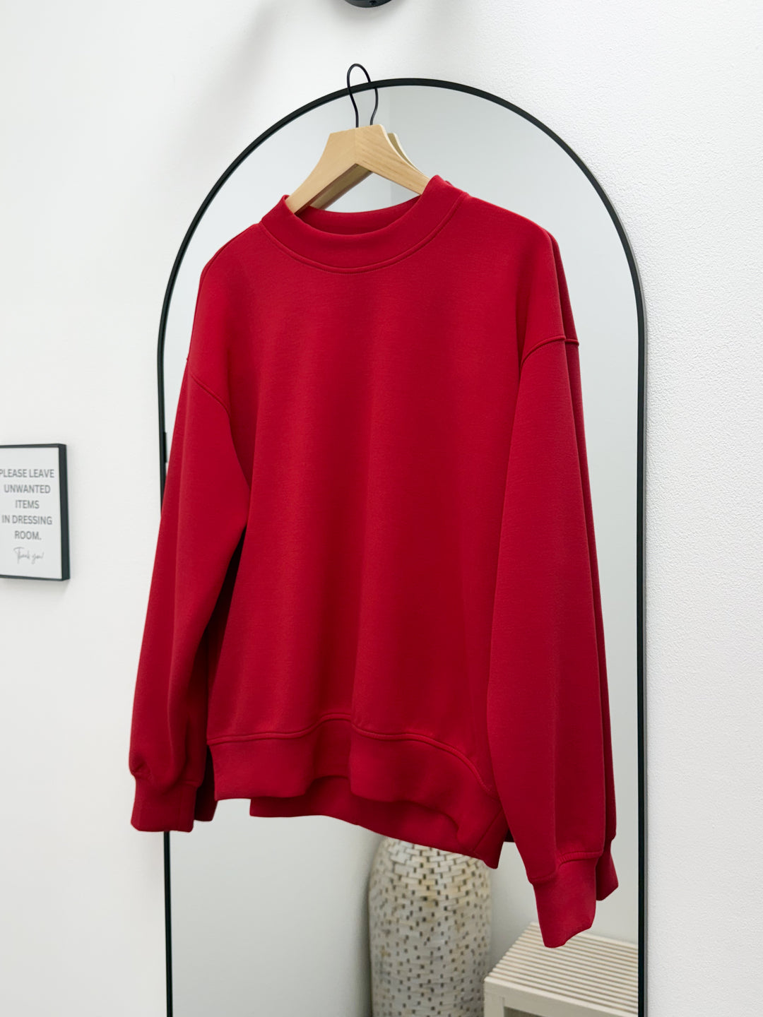 Cloud Nine Sweatshirt (True Red)