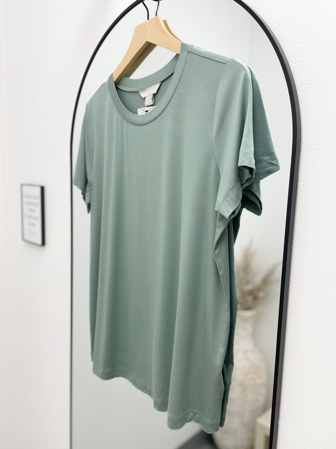 Stuck On You Tee (Moss Green)