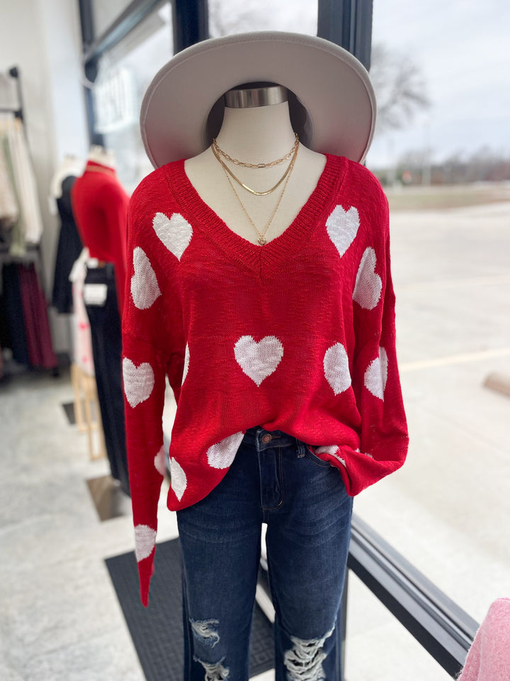 Be Mine Sweater (Red)