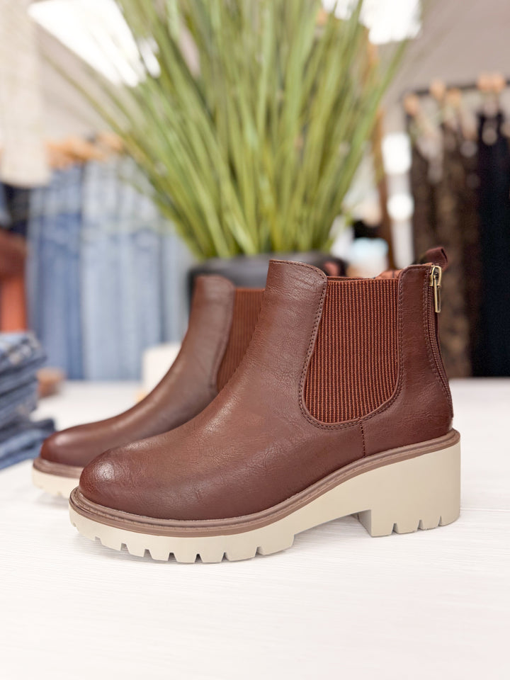 Valerie Booties (Whiskey)