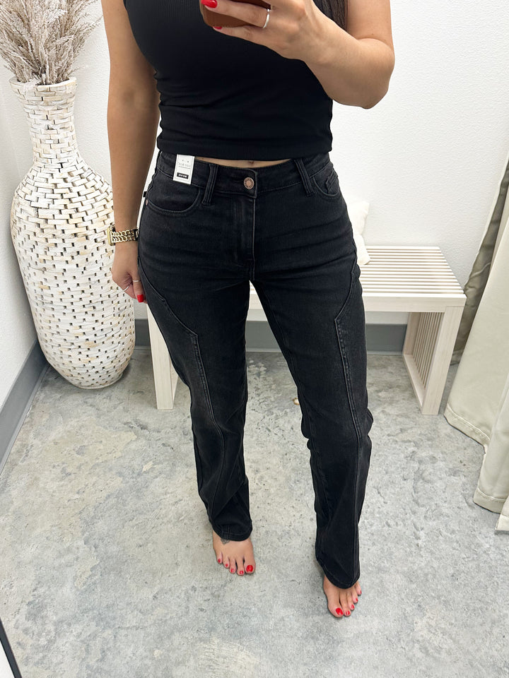 Westyn Straight Leg Jeans (Black)