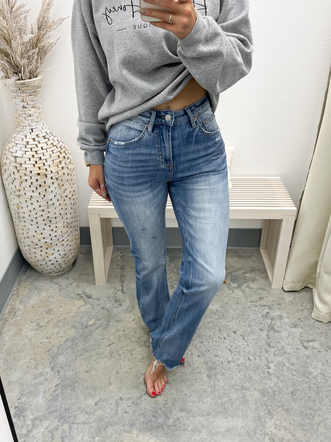 Lasley Straight Leg Jeans