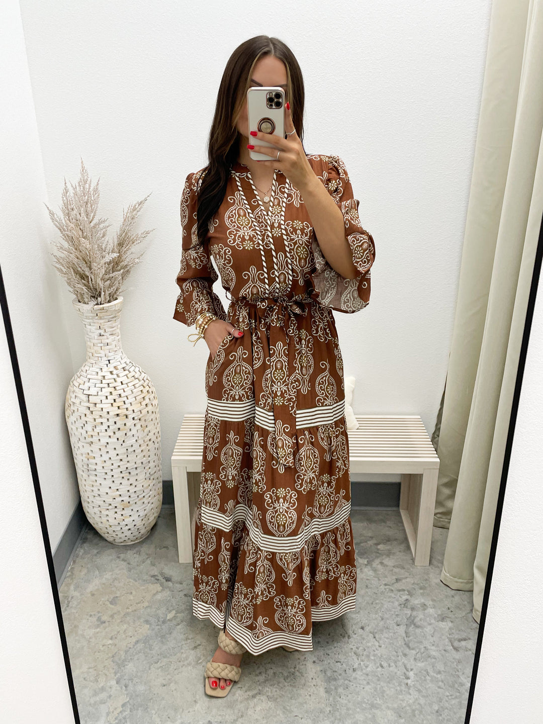 Dream Come True Dress (Brown)