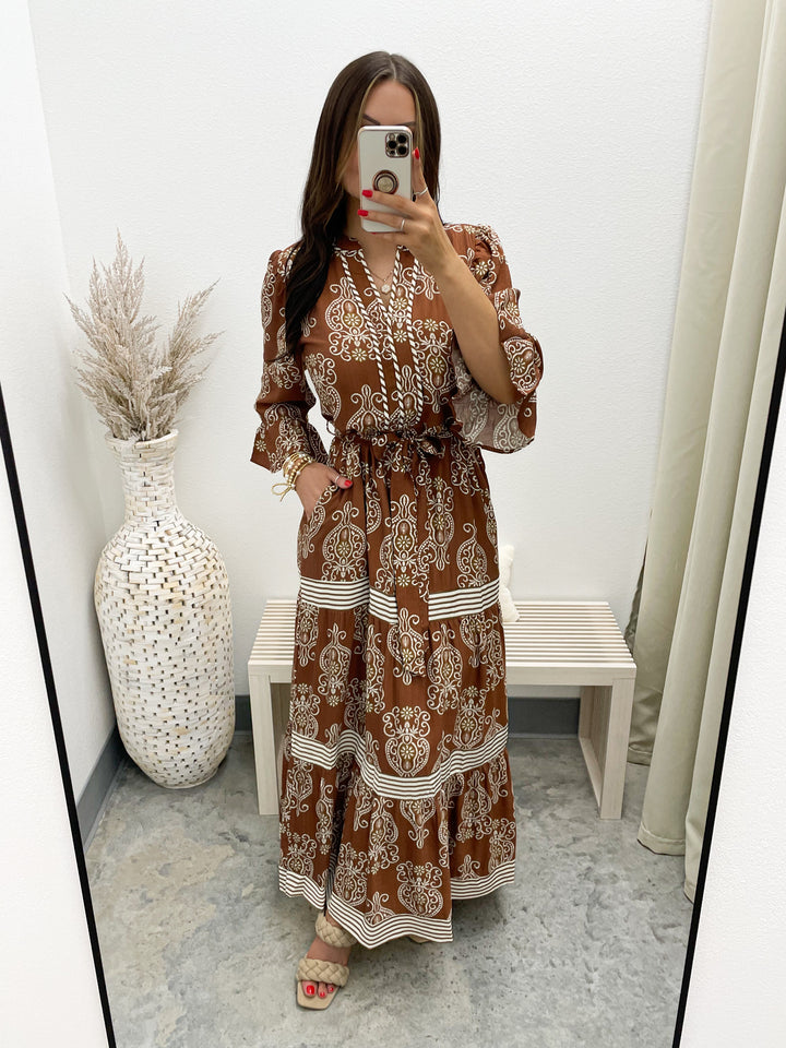 Dream Come True Dress (Brown)