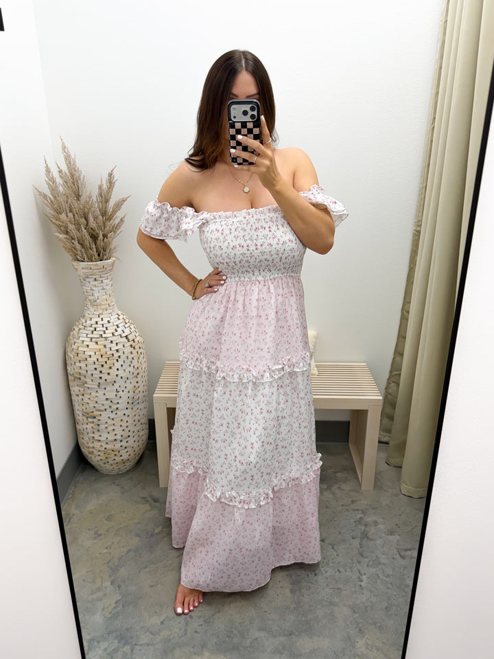Another Crush Maxi Dress (Lt. Pink)