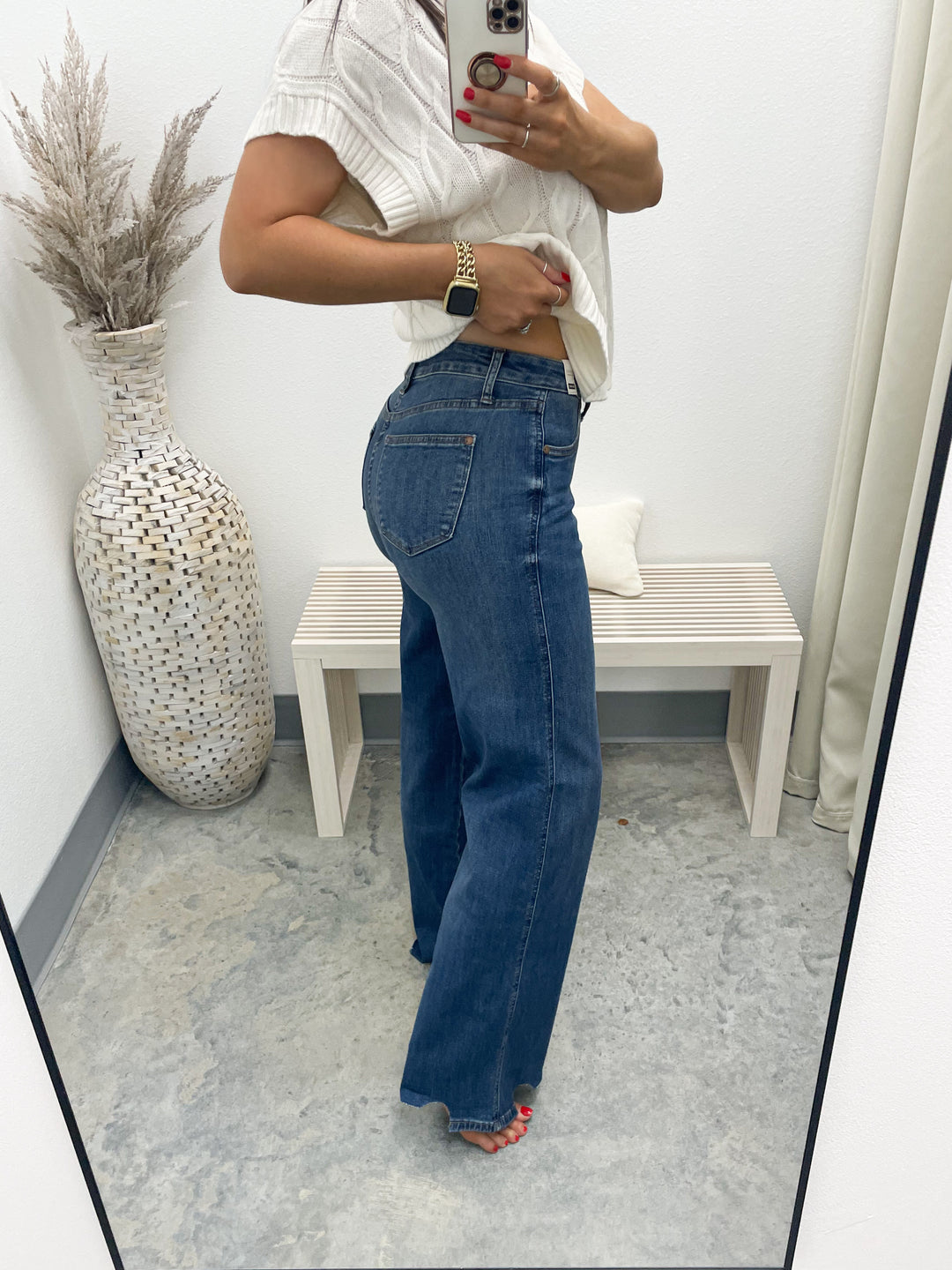 Chewy Wide Leg Jeans