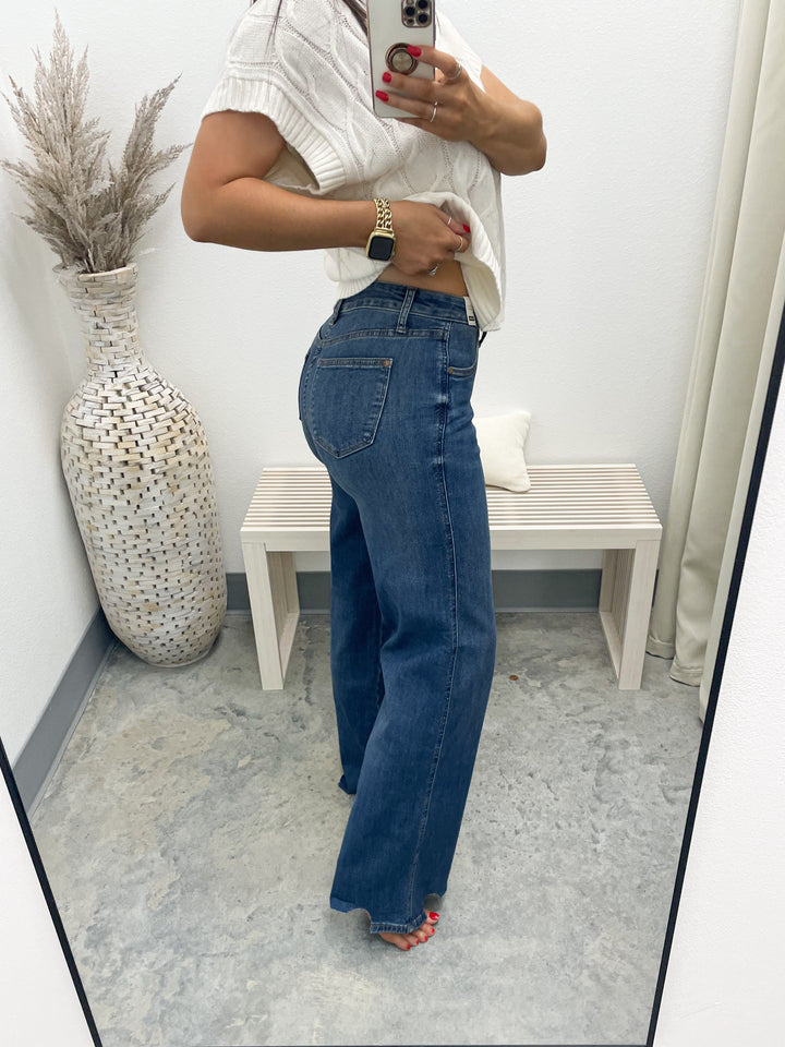 Chewy Wide Leg Jeans