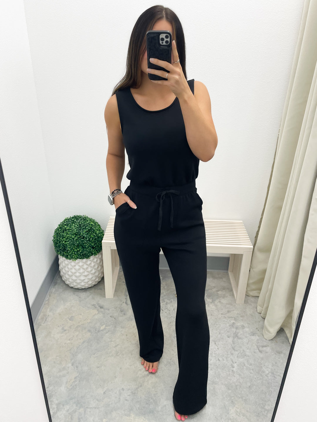 Cloud Nine Jumpsuit (Black)