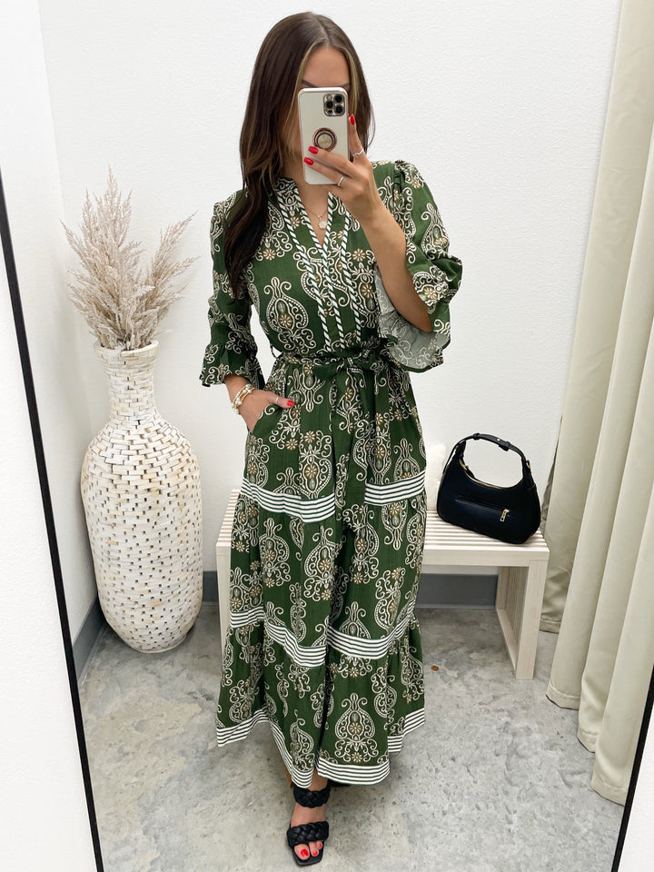 Dream Come True Dress (Olive)