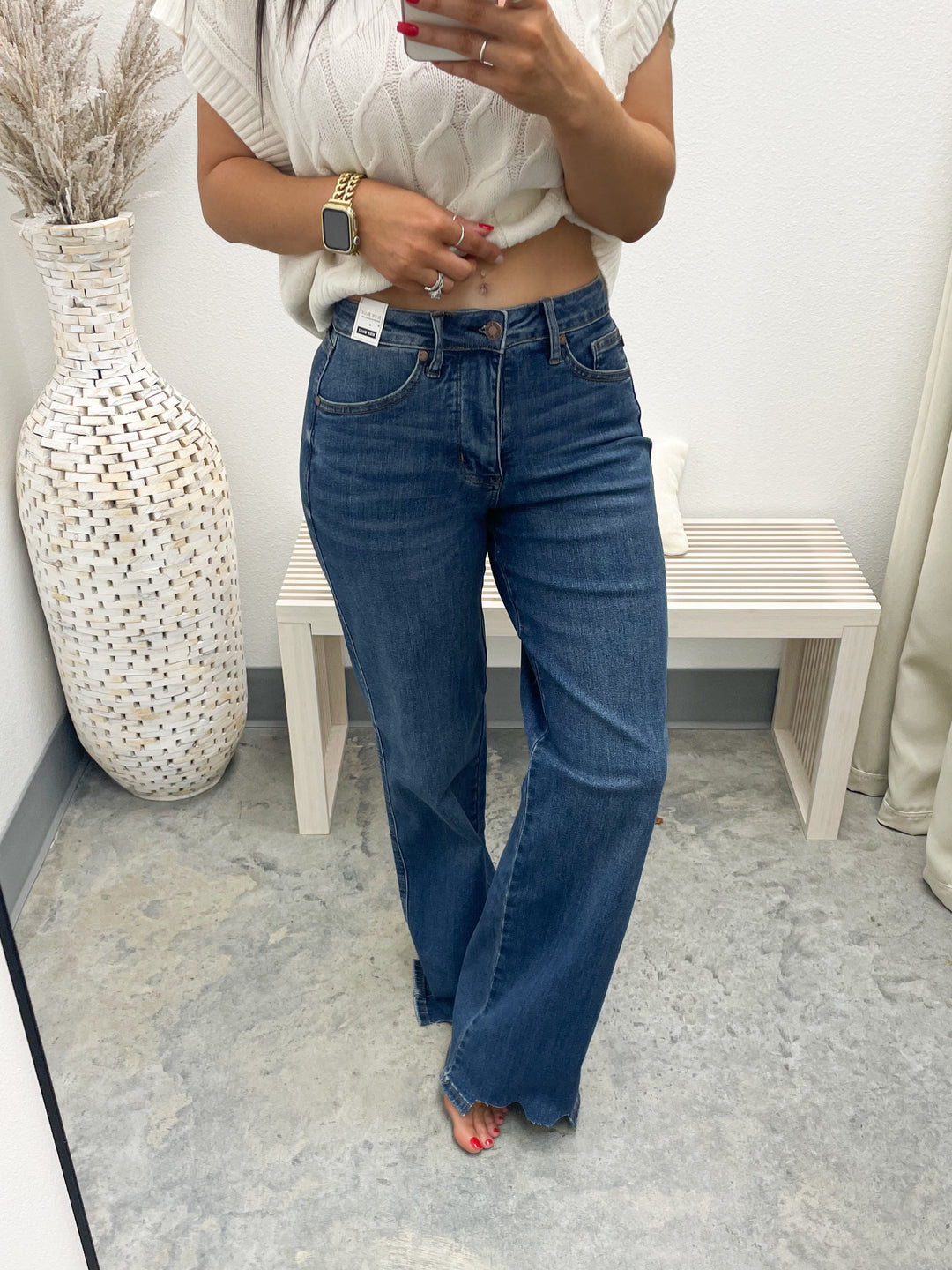 Chewy Wide Leg Jeans