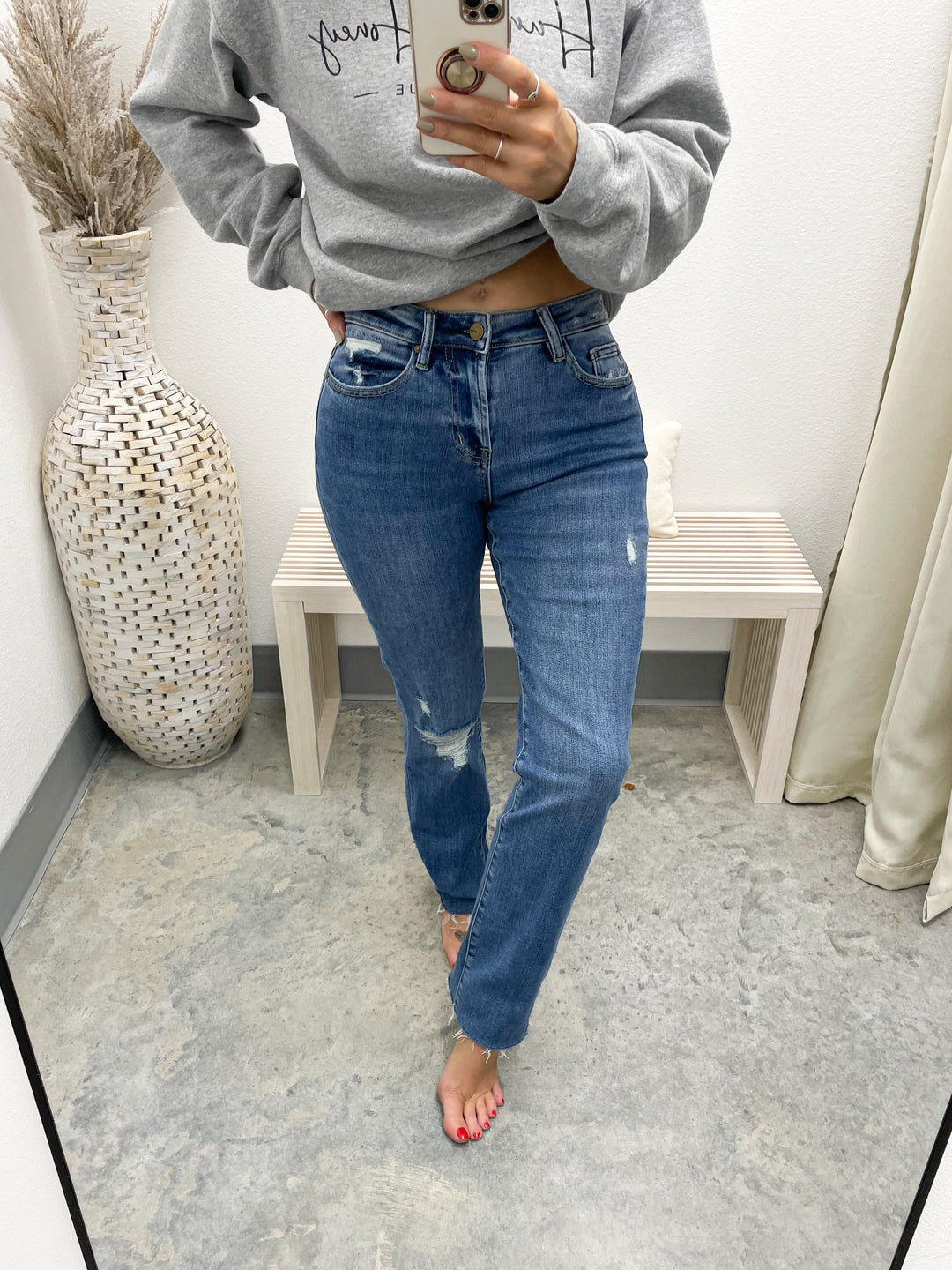 Juniper Straight Leg Jeans