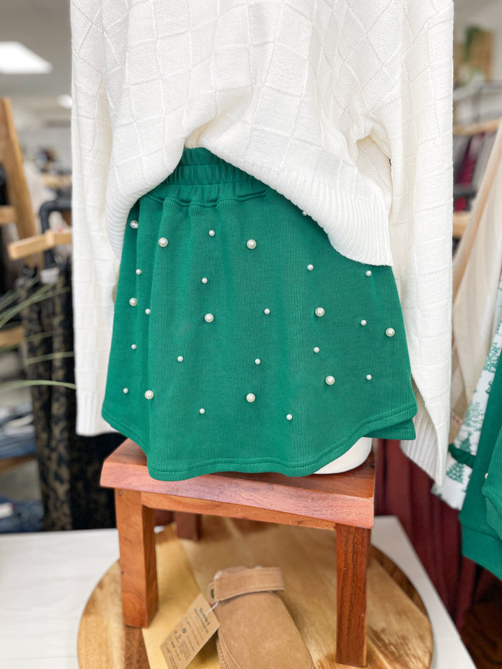 Get Right Pearl Skort (Green 2)