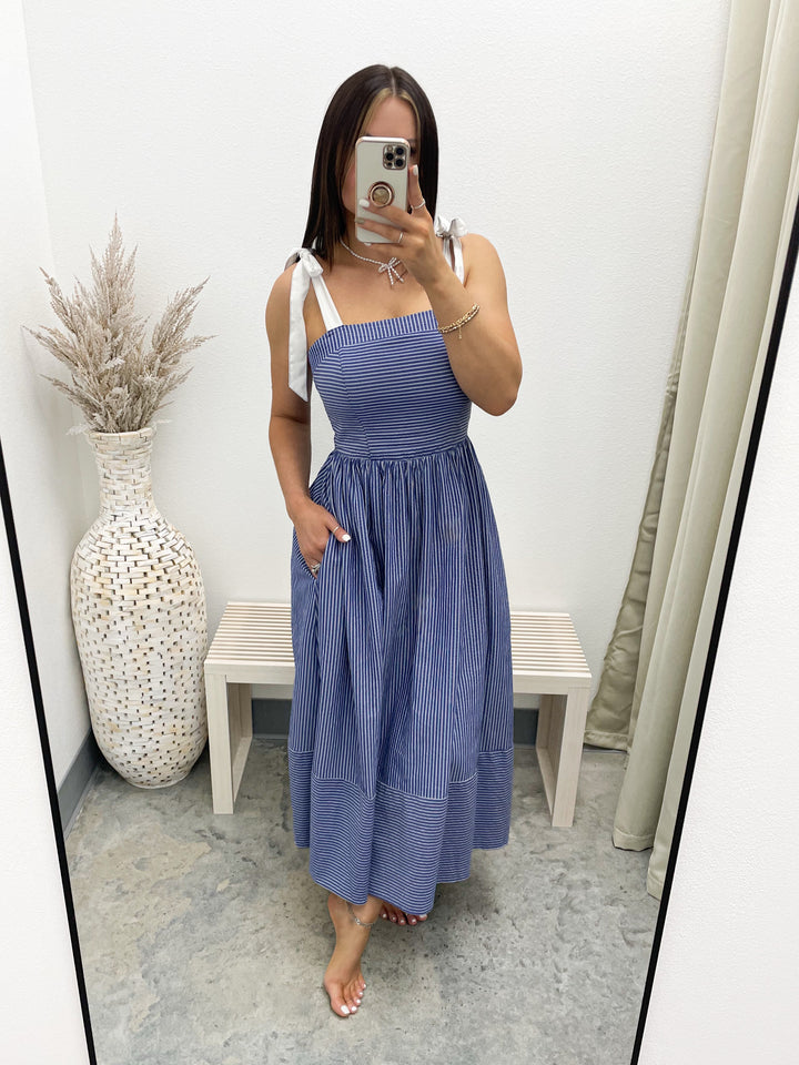 See You Again Dress (Navy)