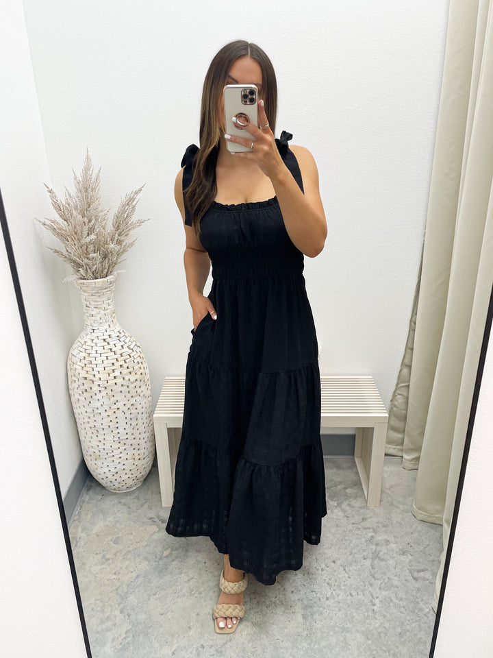 Bright Side Dress (Black)