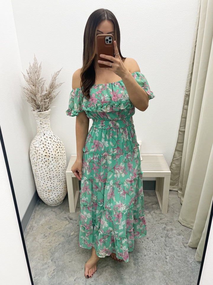 Perpetual Bliss Dress (Jade)