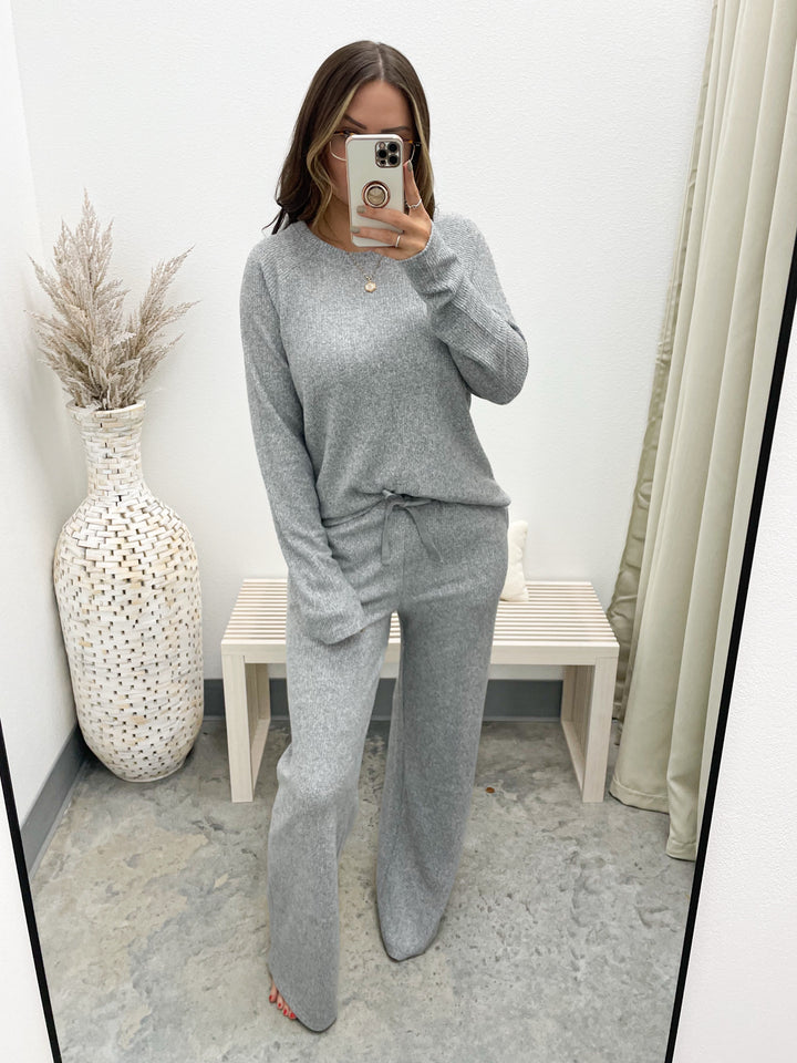 Turn Loose Lounge Pants (Heather Grey)