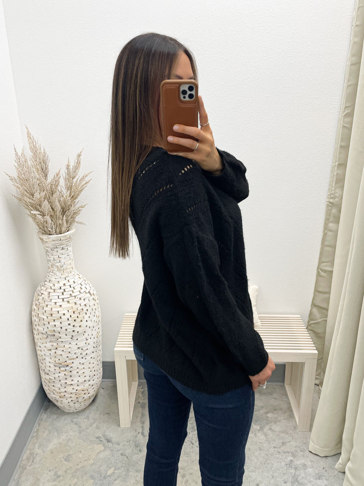 Something Different Sweater (Black)