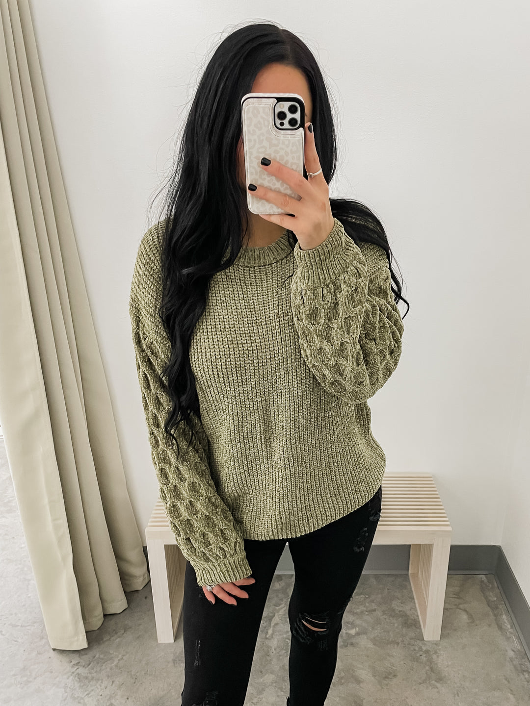 Always Right Sweater (Olive)