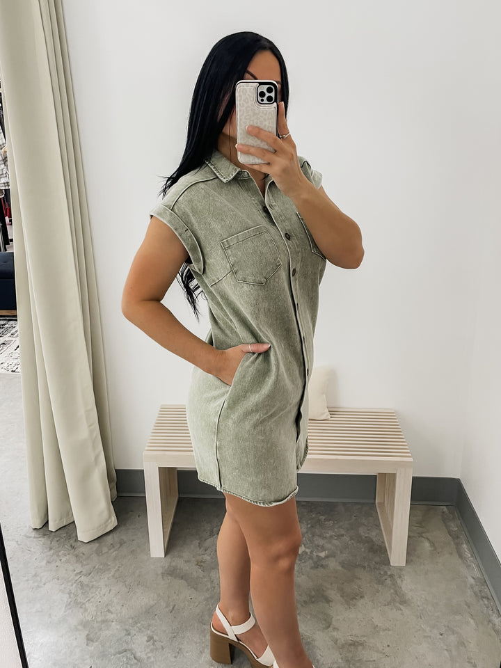 All In All Dress (Olive)