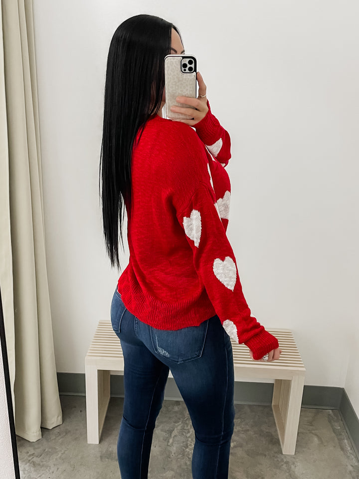 Be Mine Sweater (Red)