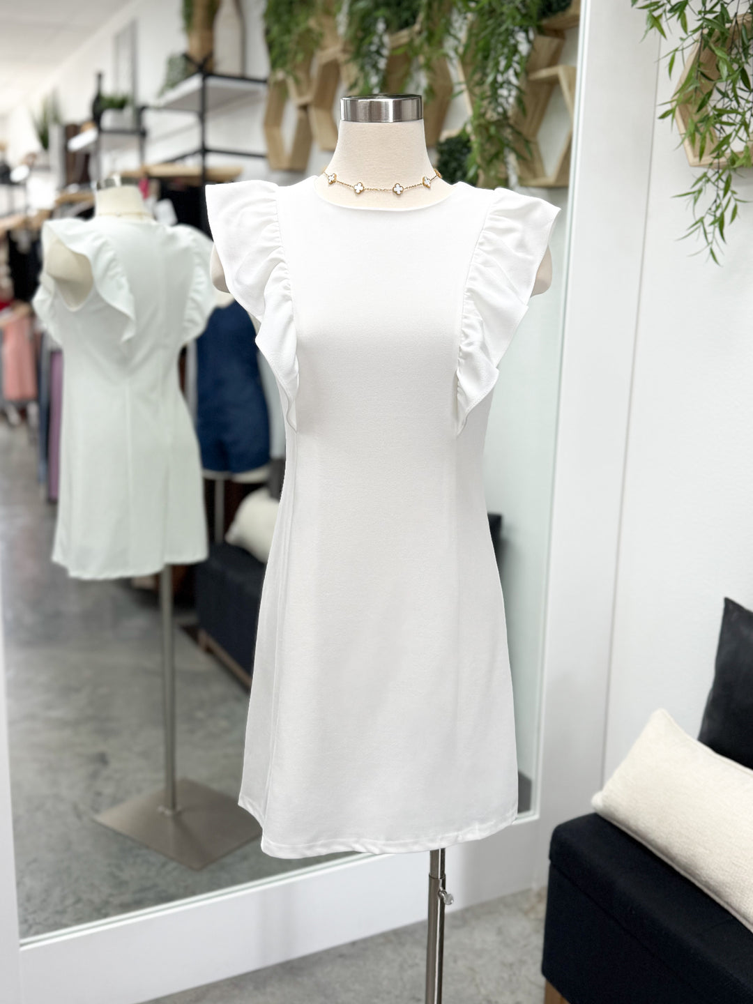 Such A Time Dress (Off White) – Humble Honey Boutique