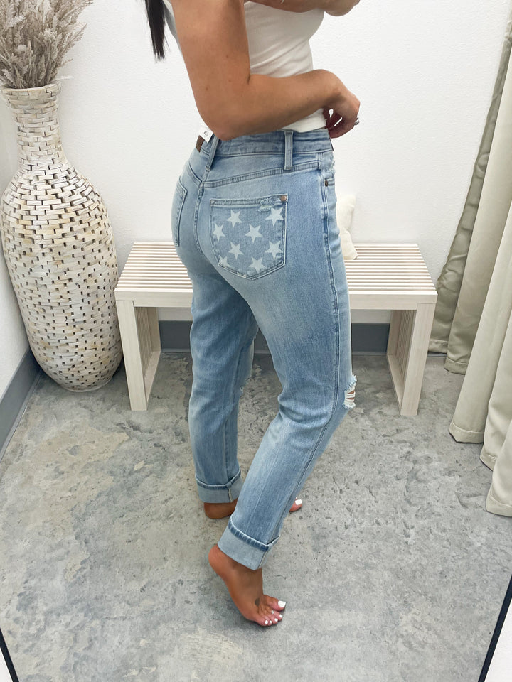 'Merica Boyfriend Jeans