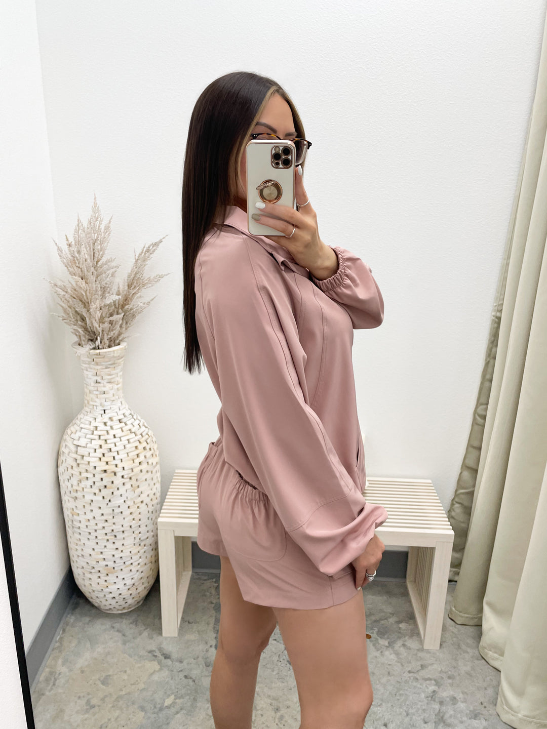 Got To Give Windbreaker (Dusty Pink)