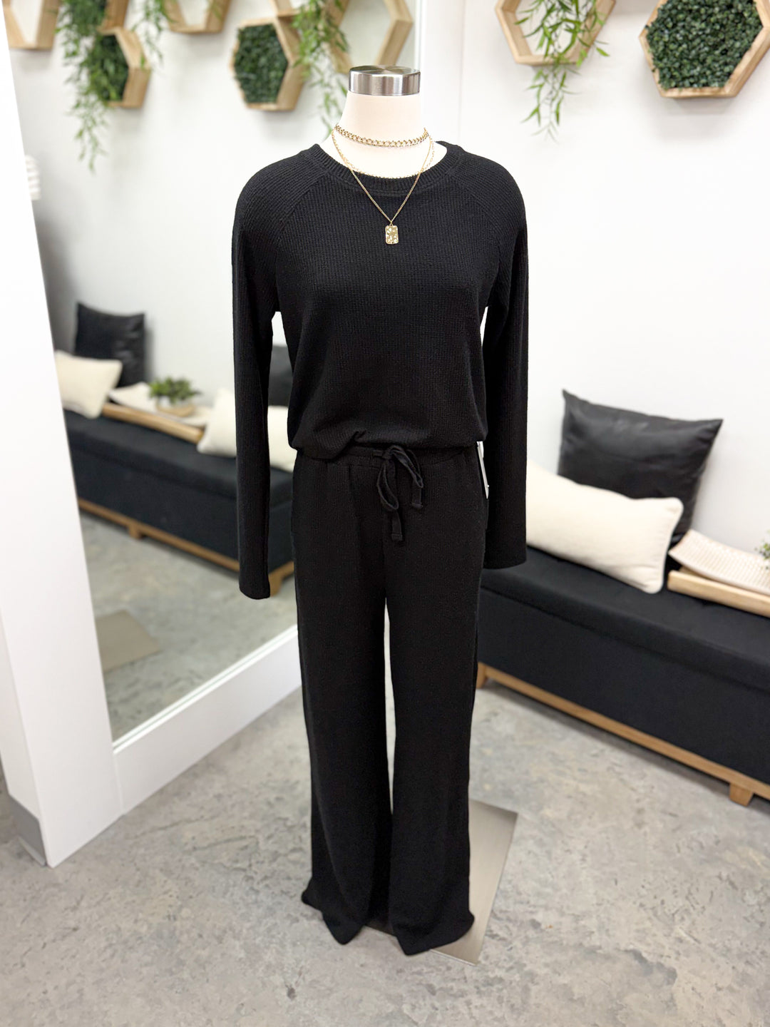 Turn Loose Lounge Pants (Black)