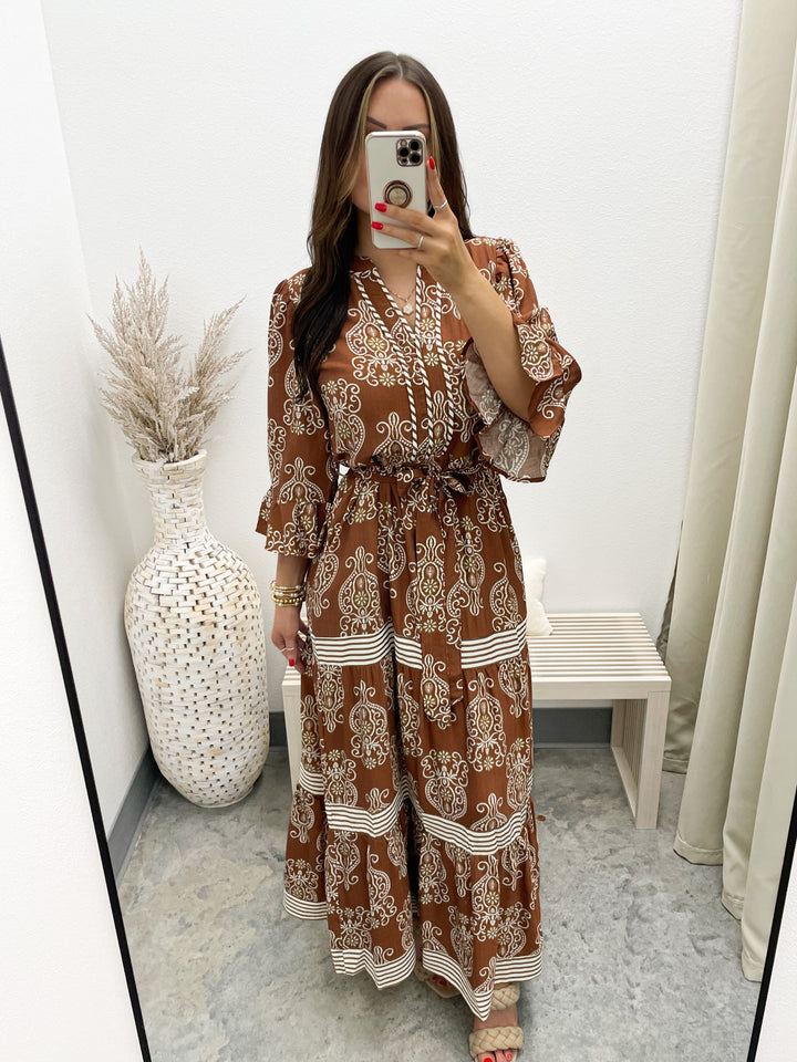 Dream Come True Dress (Brown)