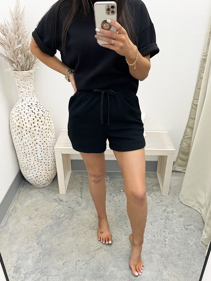 Cloud Nine Lounge Shorts (Black)
