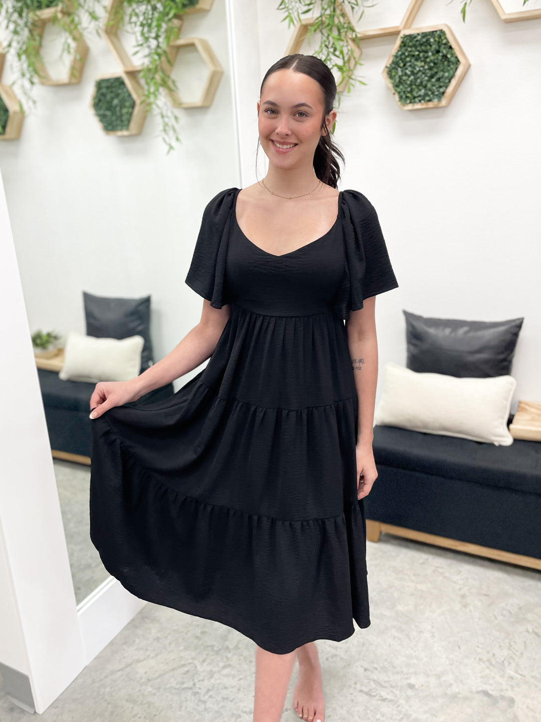 Take My Hand Dress (Black)
