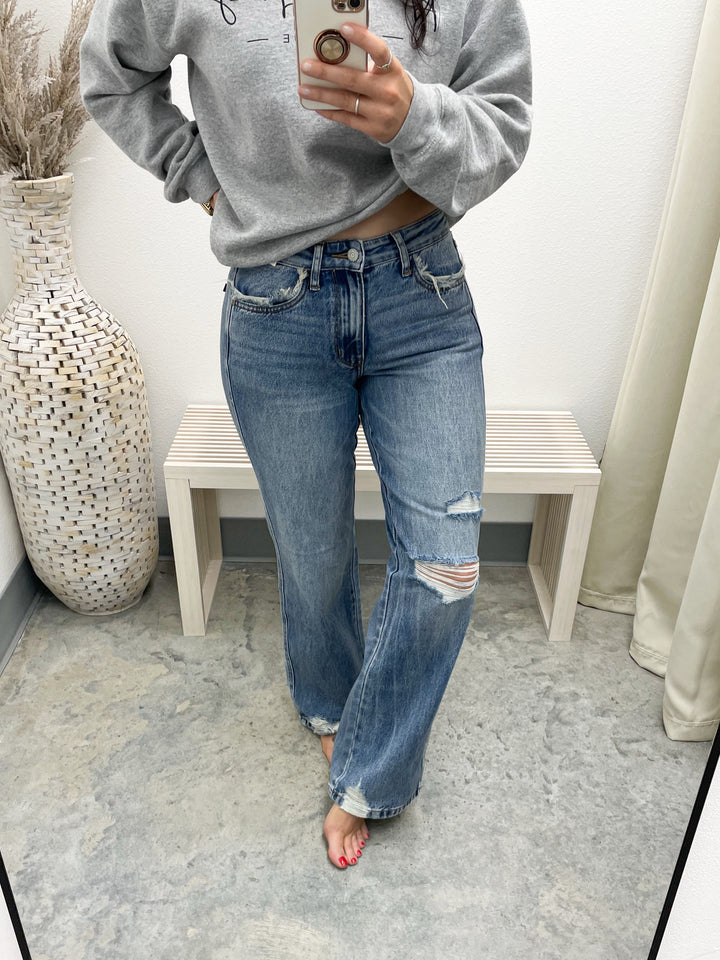 Orelia Rigid Straight Leg Jeans