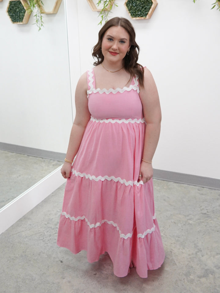 Time After Time Dress (Candy Pink)