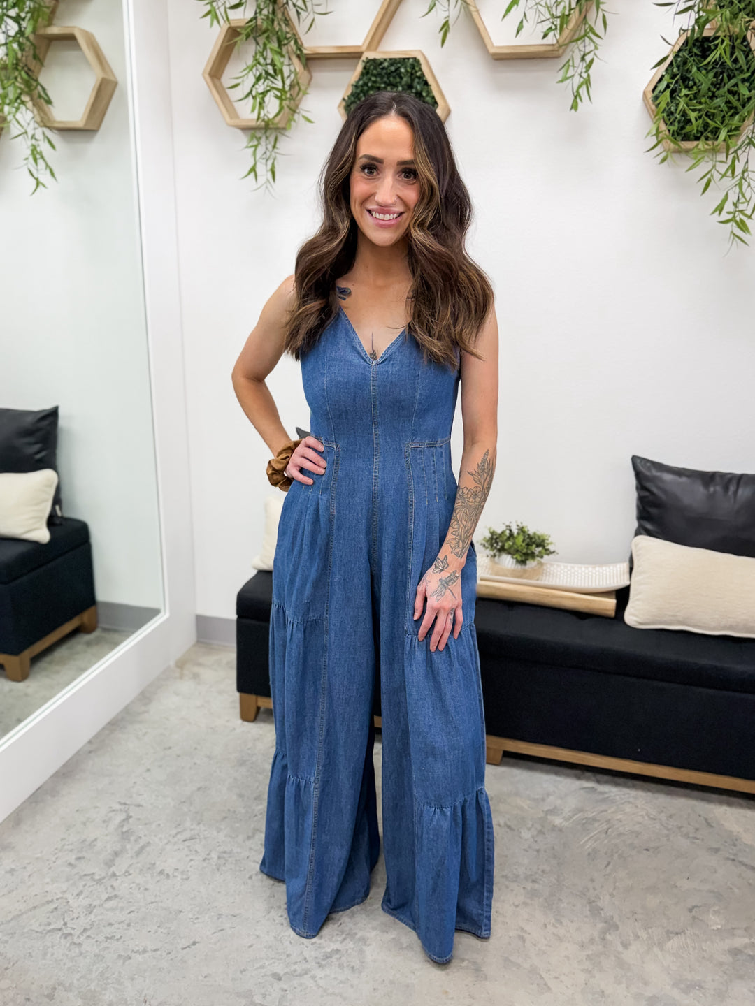 Blue Jean Baby Jumpsuit