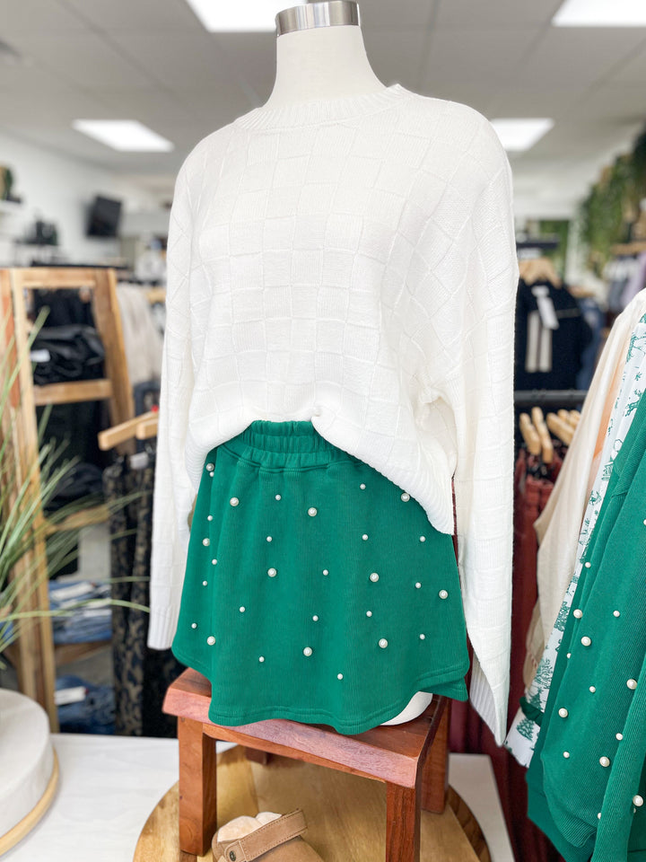 Get Right Pearl Skort (Green 2)