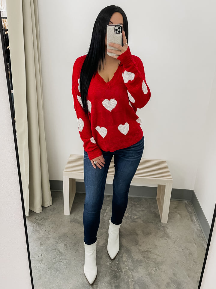 Be Mine Sweater (Red)