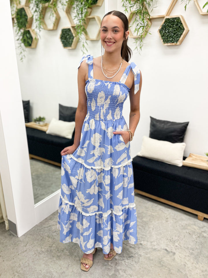 All That I Am Dress (Lt. Blue)