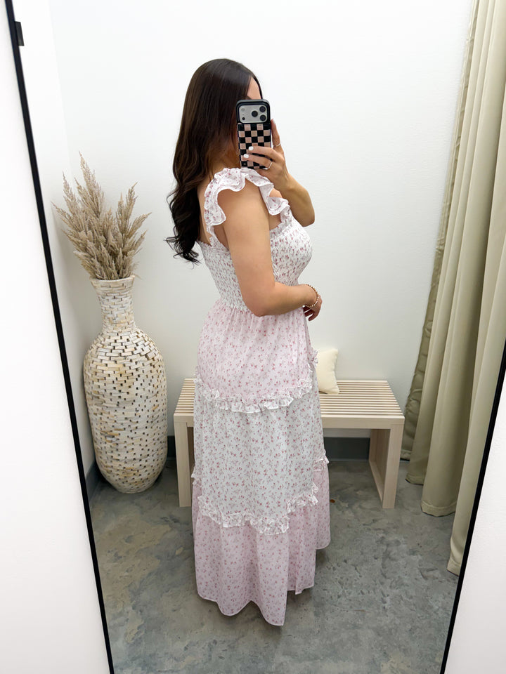 Another Crush Maxi Dress (Lt. Pink)