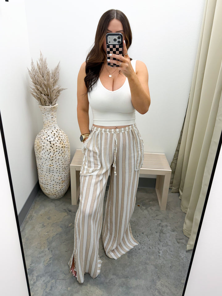 Somehow Somewhere Gauze Pants