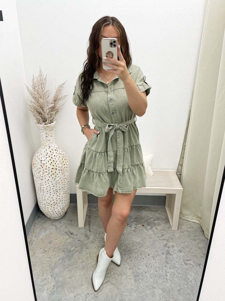 Full Faith Dress (Lt. Olive)